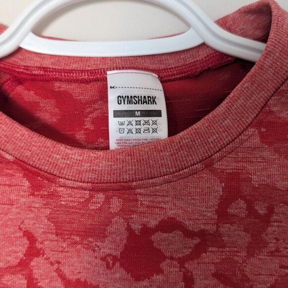 Gymshark, long sleeve, crop top, pink, size Medium - Picture 8 of 11